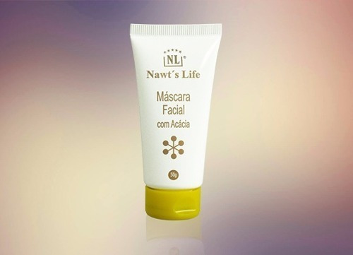 Máscara facial com acácia Nawt's Life 50g