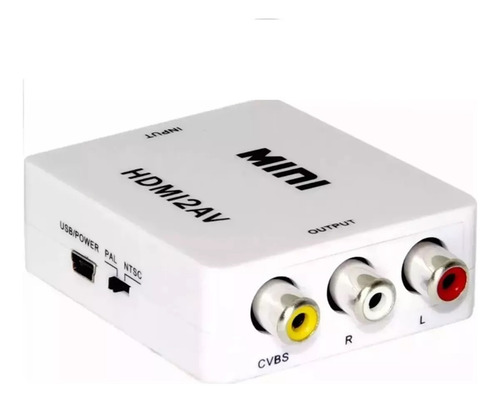 Conversor De Hdmi Para Rca Video Composto Av