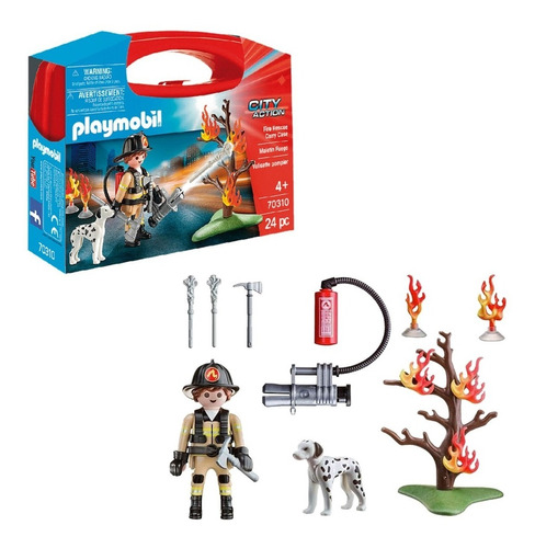 Valija Chica Playmobil Maletin Muñecos Set Juego Original