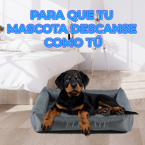 Cama Mascota Colchoneta Acolchada Impermeable Antideslizante
