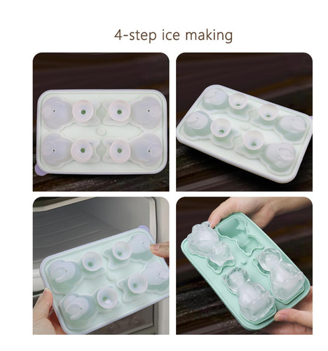 Bandejas De Para Freezer De Silicone Bandejas De Cubos De Pa