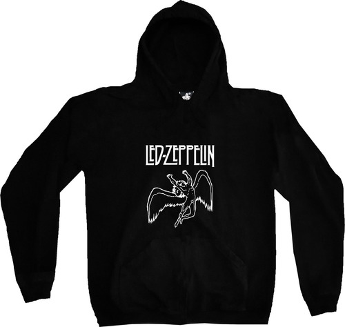 Buzo Hoodie Led Zeppelin Rock Metal Tv Urbanoz