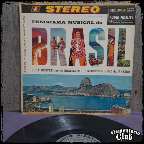 Juca Mestre Panorama Musical Do Brasil 1961 Vinilo Lp