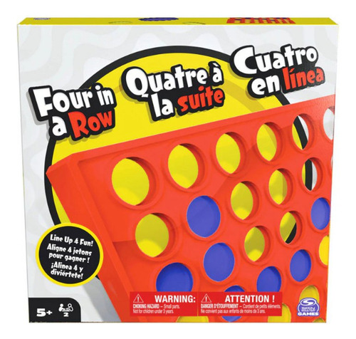 Juego De Mesa Cuatro En Línea Clásico Conecta