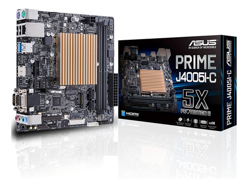 Mother Y Micro Integrado Asus J4005i-c Intel Dual Core Ddr4 Color Negro