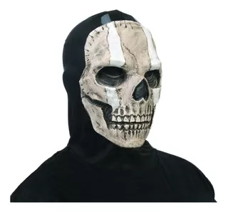 Látex Mask Call Of Duty Ghost Mw2 Crânio Realista Caveira