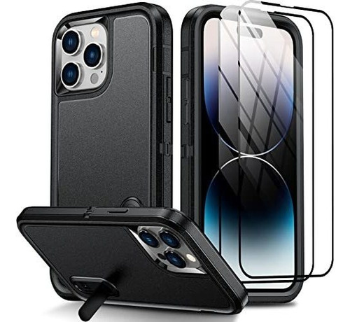 Joytra Para iPhone 14 Pro Max Case,[con 2 Pcs B87yu