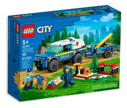 Lego City Entrenamiento Móvil Para Perros Policía