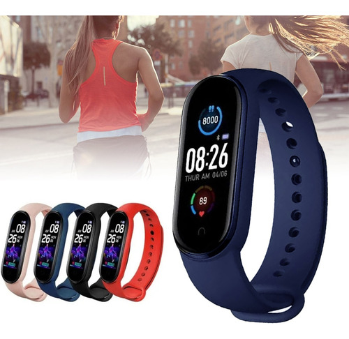 Reloj Smart Band M5 - Monitor Cardiaco - Calorias - Deportes