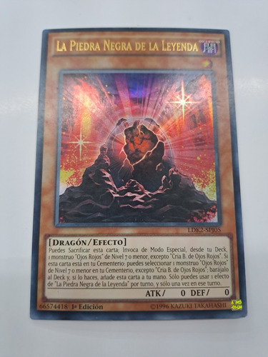 The Black Stone Of Legend (español) Ldk2-spj05 Yugioh 