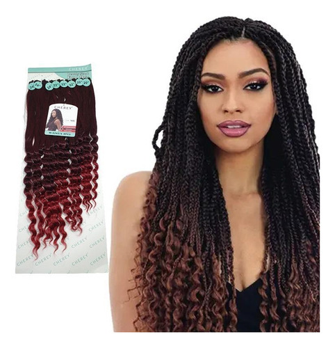 Aplique Cabelo Sintético W-s242-6 260gr Crochet Braid