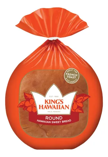 Pan Redondo Hawaiano Dulce De 16 Onzas (paquete De 2)