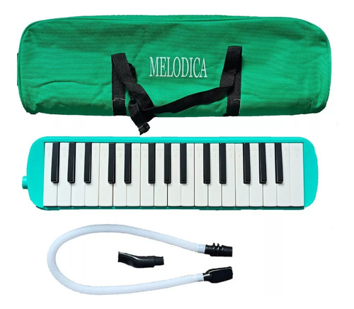 Melodica 32 Teclas Piano Con Estuche Y Dos Boquillas