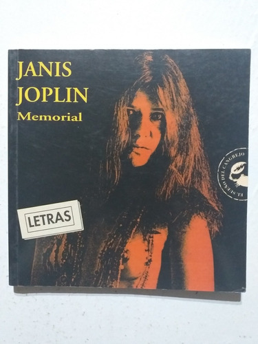 Revista Janis Joplin Memorial. Letras. 