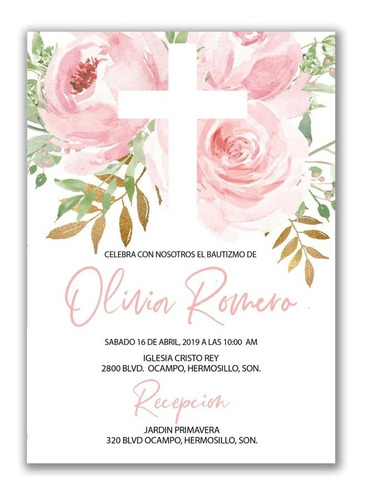 Invitacion Bautizo Niña Y/o Niño, Imprimible Y Para Whatsapp | Meses sin intereses Invitacion Bautizo Niña Y/o Niño, Imprimible Y Para Whatsapp | Meses sin intereses