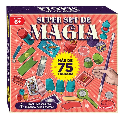 Super Set De Magia Juego 75 Trucos Toyland Juguete Mago