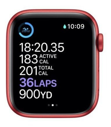 Apple Watch Series 6 Caja De Aluminio Roja De 40 Mm Con C...