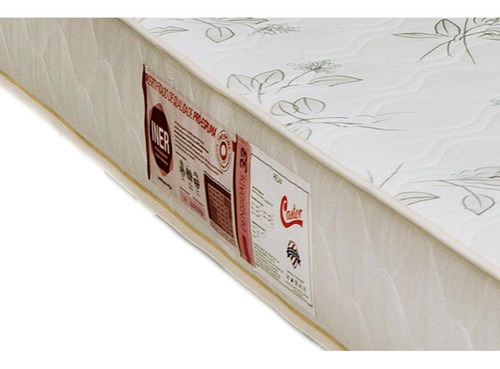 Cama Box Solteiro: Colchão D33 Castor Sleep Max Relax+base