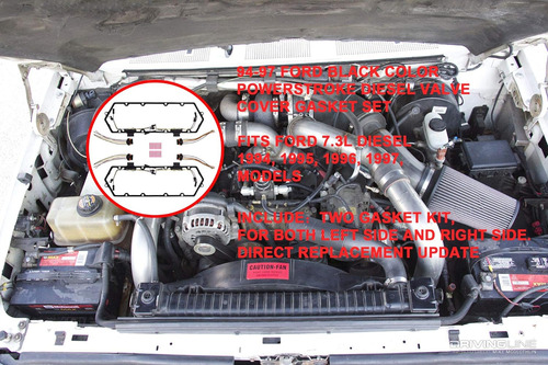 Junta De Cubierta De Válvula Diésel Powerstroke De 7.3 L Con