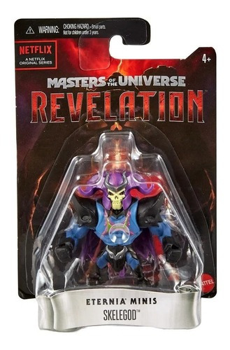 Mini Figura Eternia Master Of The Universe Skelegod