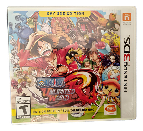 One Piece Red Unlimited World Ed Dia Uno 3ds Nintendo (Reacondicionado)