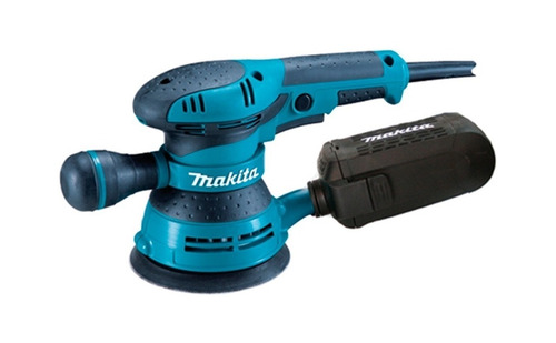 Imagen 1 de 3 de Lijadora roto orbital Makita BO5040 con sistema velcro turquesa 300W 220V