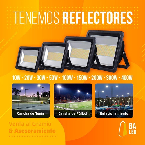 Imagen 2 de 10 de Reflector Led 20w iMac Con Sensor Movimiento Alta Potencia