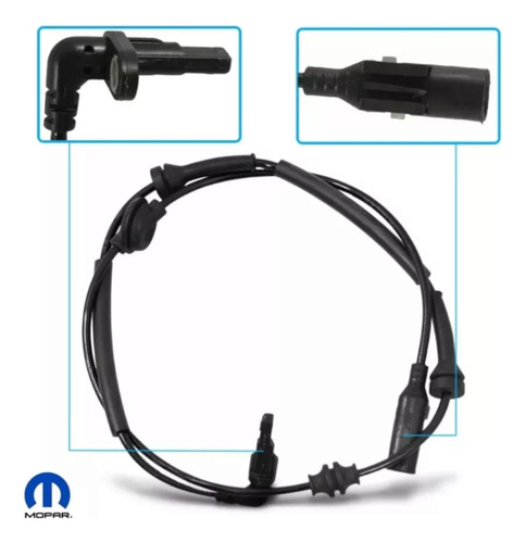 Par Sensor Abs Dianteiro Fiat Grand Siena 13 A 21 Original