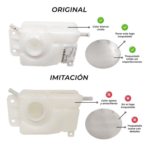 Envase Deposito Agua Refrigerante Aveo 2005 2006 2007 #343