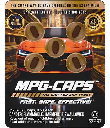 Mpg-caps - Elevador De Octanaje - Comprimidos