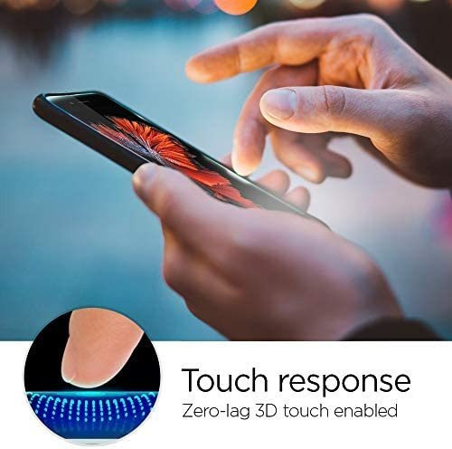Imagen 4 de 8 de Vidrio Templado Spigen Para iPhone 8 Plus 7 Plus Glas.tr Hd
