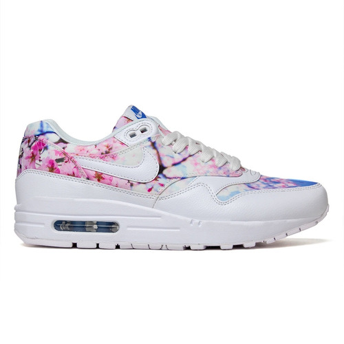 Zapatillas Mujer Nike Air Max 1 Blanca Floreada / Sneakerbox