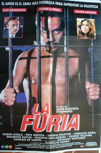 Poster  La Furia Con Diego Torres