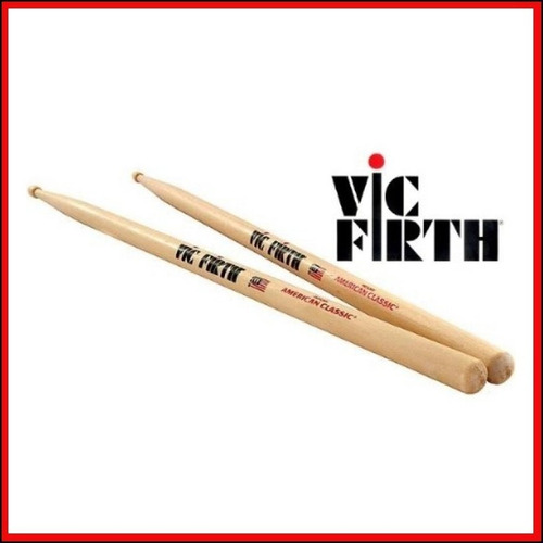 Palillos Vic Firth American Classic 7a Punta Madera