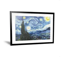 Comprar Cuadro Vincent Van Gogh La Noche Estrellada Enmarcado 35x50
