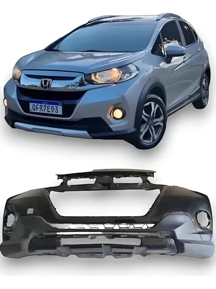 Parachoque Dianteiro Original Honda Wr-v 71101trym00 17/21 Preto
