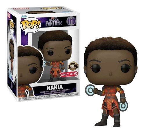 Funko Pop Negro Pantera Nakia Colección Legado 1110 33lzc