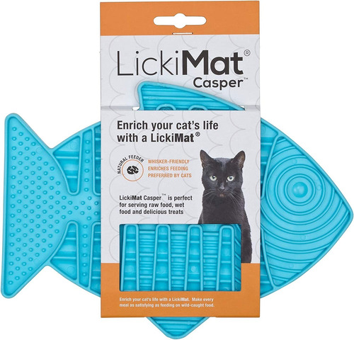 Comederos Lentos Para Gatos Lickimat Casper Amp Felix Con Fo