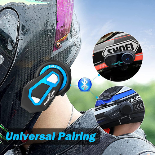 Auriculares Con Intercomunicación Bluetooth Para Casco De Mo