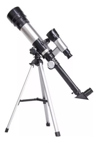 Telescopio + Tripode Refractor Galileo F400x40 300x Aluminio