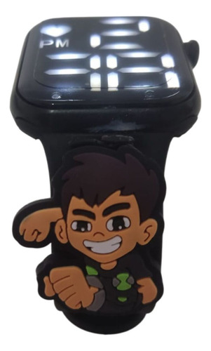 Relógio Digital Infantil Ben_10_cor Preto