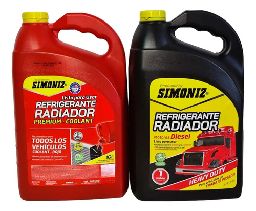 Refrigerante Radiador 1 Galón Anticorrosión Oxido Automóvil