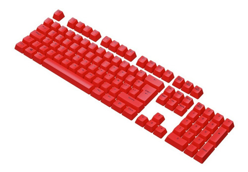 Kit 105 Keycaps Teclas Pbt Doble Iny Red Vsg Stardust