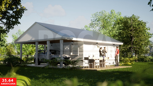 Americana 35.64 - Casa Prefabricada - Vivienda Roca