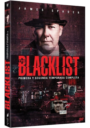 The Blacklist Temporadas 1 Y 2 | Dvd Serie Nueva