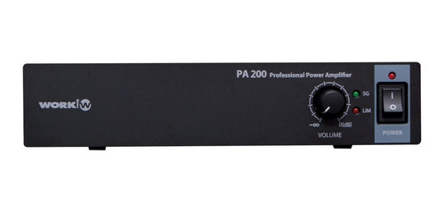 Amplificador Pa 200 L70/100v Work 