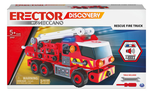 Meccano Erector Discovery, Camin De Bomberos De Rescate Con