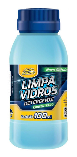Detergente Limpa Vidros Para-brisa Autoshine 100ml