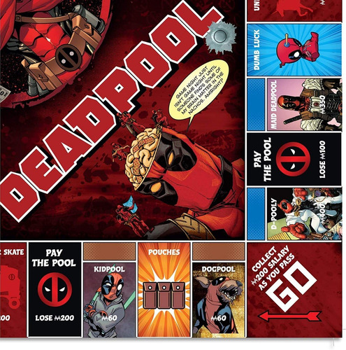 Monopoly Deadpool Edicion Coleccionista