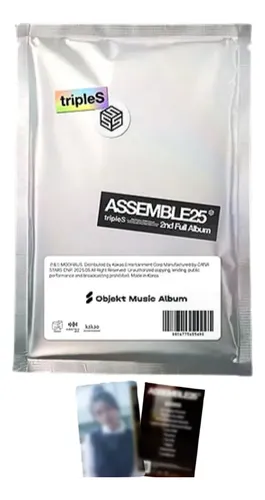 Álbum Triples Assemble 25 [objekt Ver.] Photocard (double